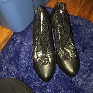 Black heels